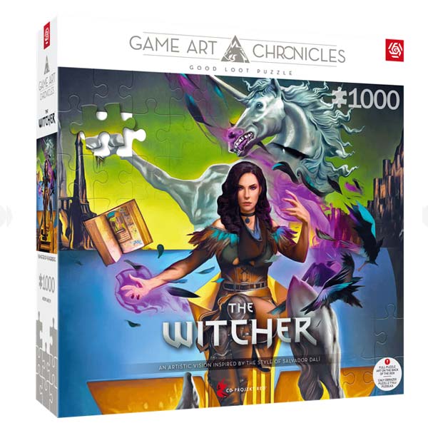 Good Loot Puzzle Game Art Chronicles The Witcher Yennefer & Salvador Dali 1000 pcsLego és építőkészletek > Puzzle