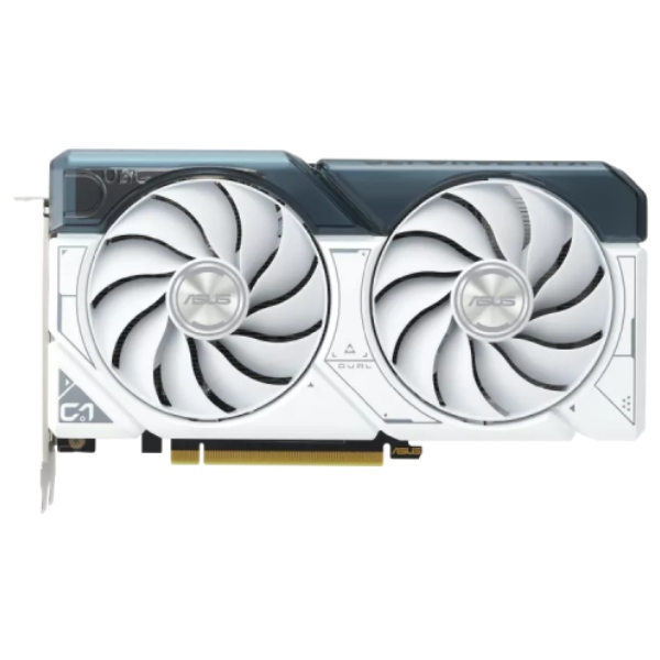 Grafikus kártya ASUS Dual GeForce RTX 4060 Ti fehér OC Edition