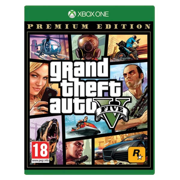 Grand Theft Auto 5 (Premium Kiadás) - XBOX ONEXbox One játékok > Akció