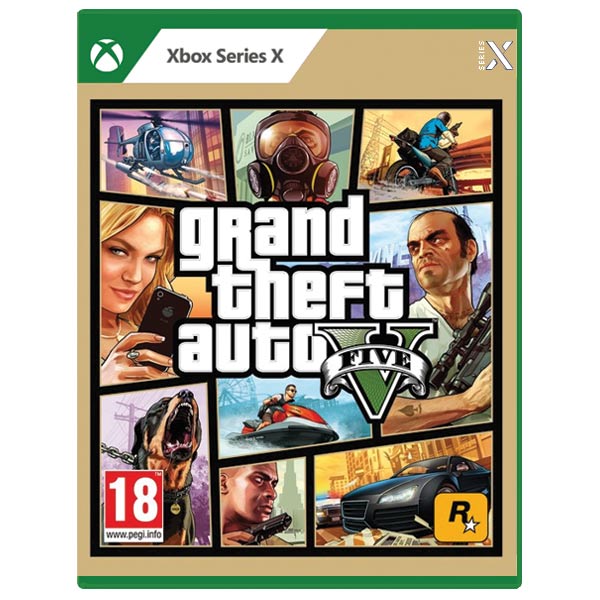 Grand Theft Auto 5 - XBOX Series XXbox One játékok > bazár