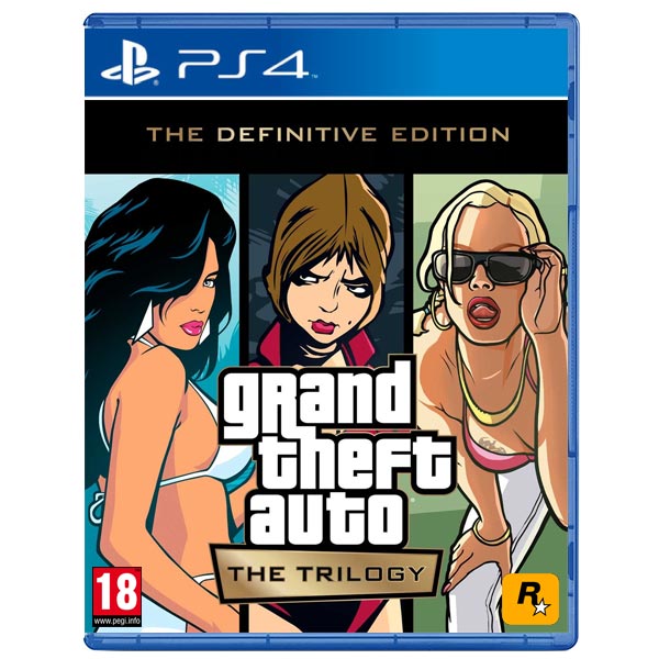 Grand Theft Auto: The Trilogy (The Definitive Kiadás) - PS4PlayStation 4 játékok > Akció