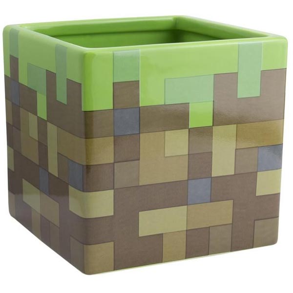 Grass Block Pen Plant Pot (Minecraft)Háztartás > Egyéb