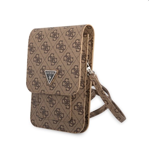 Guess PU 4G Triangle Logo Phone Bag