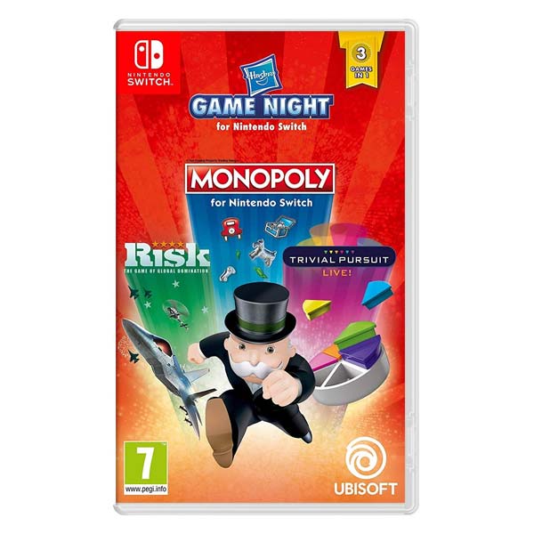 Hasbro Game Night - SwitchNintendo Switch játékok > Switch Bazár