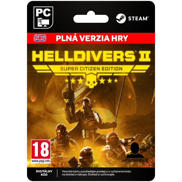 HELLDIVERS II Super Citizen Kiadás [Steam] - PCCD-Kulcsok > Akciójátékok