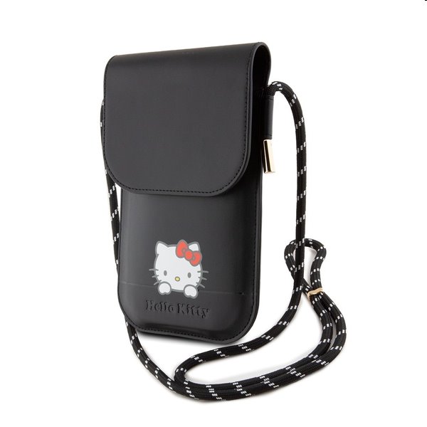 Hello Kitty PU Daydreaming Logo Leather Wallet Phone Bag