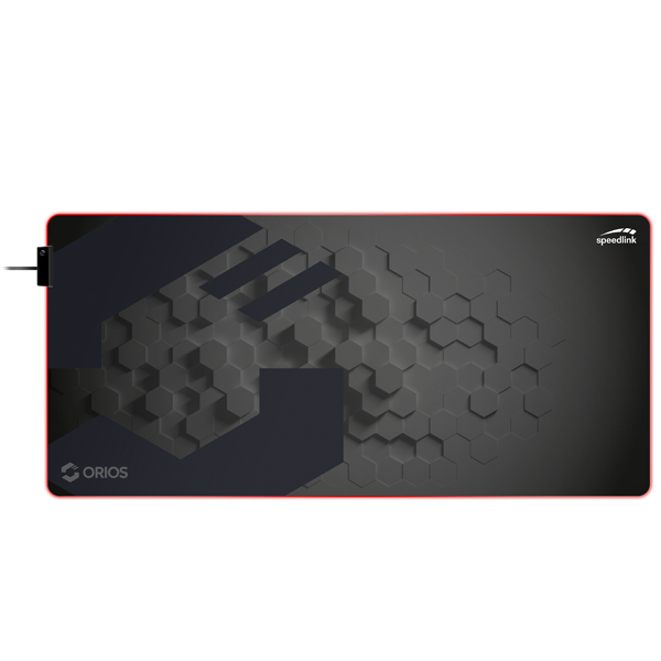 Egérpad Speedlink Orios LED XL Gaming Mousepad Soft