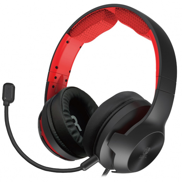 HORI Gaming Headset Nintendo Switch számára (Black & Red)Nintendo Switch > Nintendo Switch kiegészítők