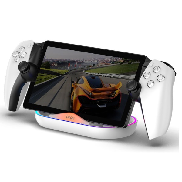 iPega P5P02 töltőállomás RGB-vel PlayStation Portal Remote Player számára