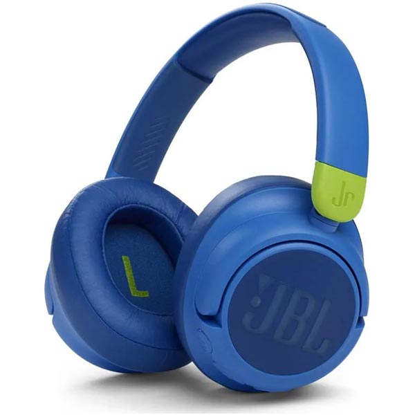 JBL JR460NC Blue vezeték nélküli gyerek fülhallgató