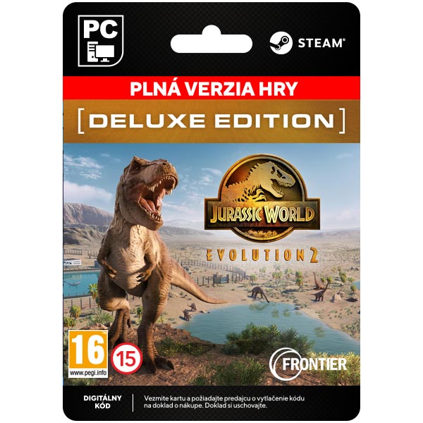 Jurassic World: Evolution 2 (Deluxe Kiadás) [Steam] - PCCD-Kulcsok > Stratégiai játékok