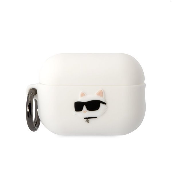 Karl Lagerfeld 3D Logo NFT Choupette Head szilikontok Apple AirPods Pro 2 számára