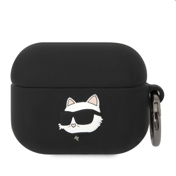 Karl Lagerfeld 3D Logo NFT Choupette Head szilikontok Apple AirPods Pro számára