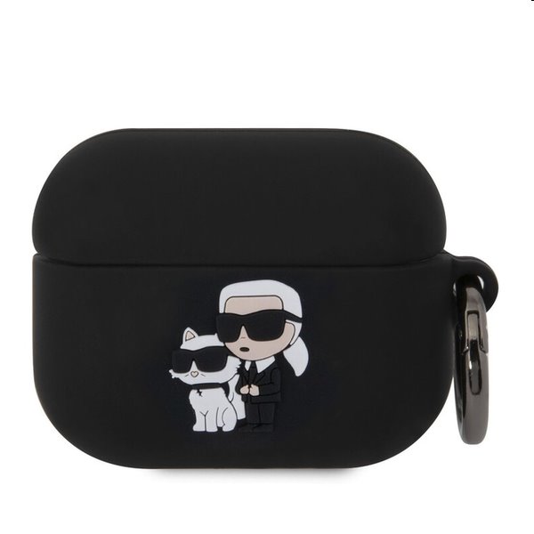 Karl Lagerfeld 3D Logo NFT Karl and Choupette szilikontok Apple AirPods Pro számára