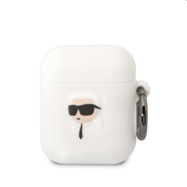 Karl Lagerfeld 3D Logo NFT Karl Head szilikontok Apple AirPods 1/2 számára