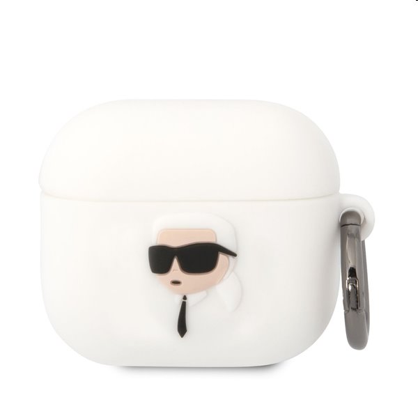 Karl Lagerfeld 3D Logo NFT Karl Head szilikontok Apple AirPods 3 számára