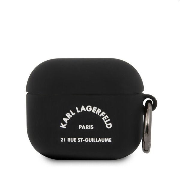 Karl Lagerfeld Rue St Guillaume szilikontok Apple AirPods 3 számára