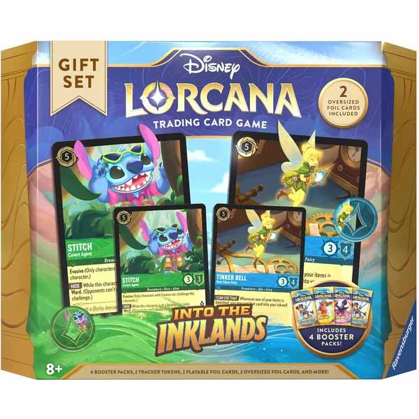 Kártyajáték Disney Lorcana Into the Inklands Gift SetGyűjtői kártyák Flesh & Blood TCG > Disney Lorcana