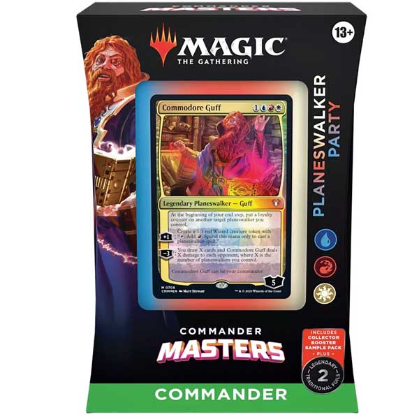 Kártyajáték Magic: The Gathering Commander Commander Masters Planeswalker Party Commander DeckGyűjtői kártyák Flesh & Blood TCG > Gyűjtői kártyák Magic: The Gathering