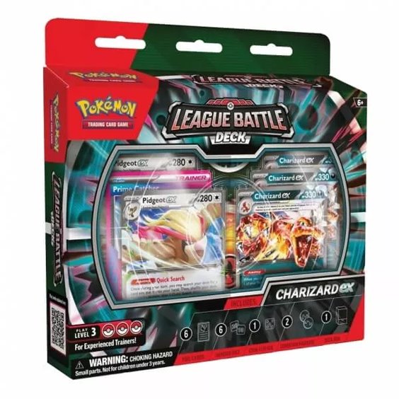 Kártyajáték Pokémon TCG: Charizard ex League Battle Deck (Pokémon)Gyűjthető kártyák > Battle Deck