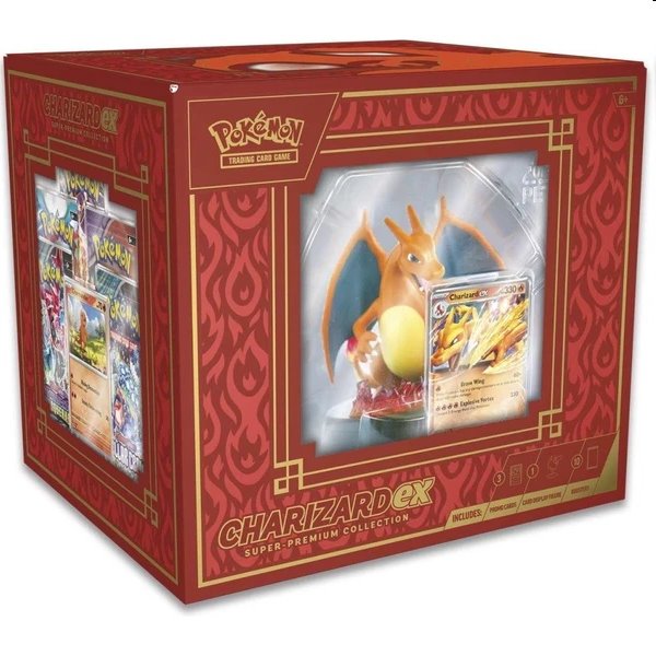 Kártyajáték Pokémon TCG: Charizard ex Super Premium Collection (Pokémon)Gyűjthető kártyák > V & V Star & V Max Box