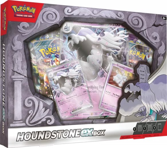 Kártyajáték Pokémon TCG: Houndstone ex Box (Pokémon)Gyűjthető kártyák > V & V Star & V Max Box