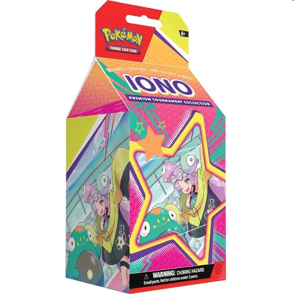 Kártyajáték Pokémon TCG: Iono Premium Tourname (Pokémon)Gyűjthető kártyák > V & V Star & V Max Box