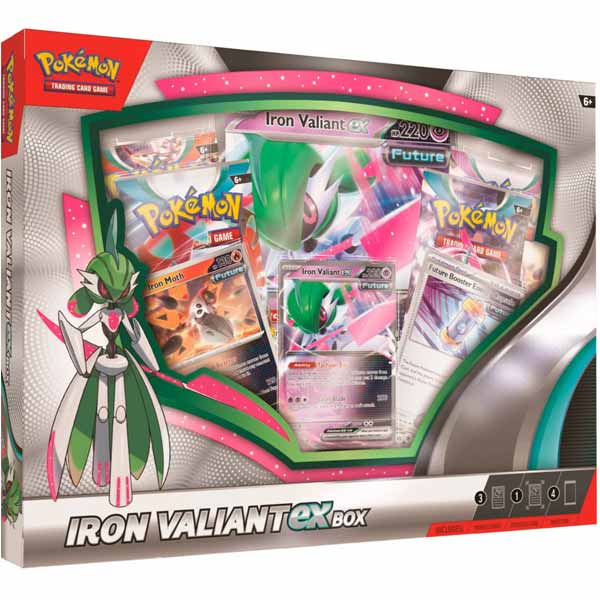 Kártyajáték Pokémon TCG: Iron Valiant EX Box (Pokémon)Gyűjthető kártyák > V & V Star & V Max Box