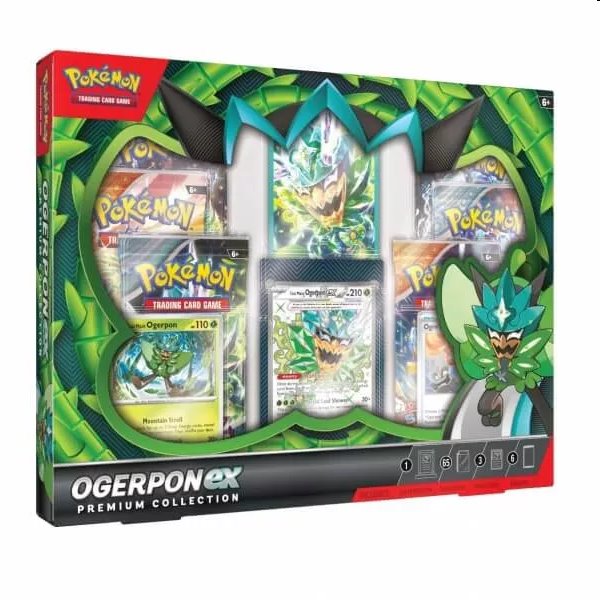 Kártyajáték Pokémon TCG: Ogerpon ex Premium Collection Box (Pokémon)Gyűjthető kártyák > V & V Star & V Max Box