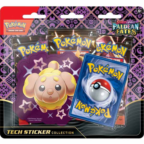 Kártyajáték Pokémon TCG: Scarlet & Violet Paldean Fates Tech Sticker Collection Fidough (Pokémon)Gyűjthető kártyák > Blister