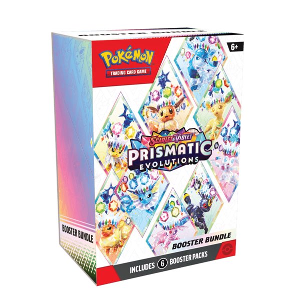 Kártyajáték Pokémon TCG: Scarlet & Violet Prismatic Evolutions Booster Bundle (Pokémon)Gyűjthető kártyák > Booster