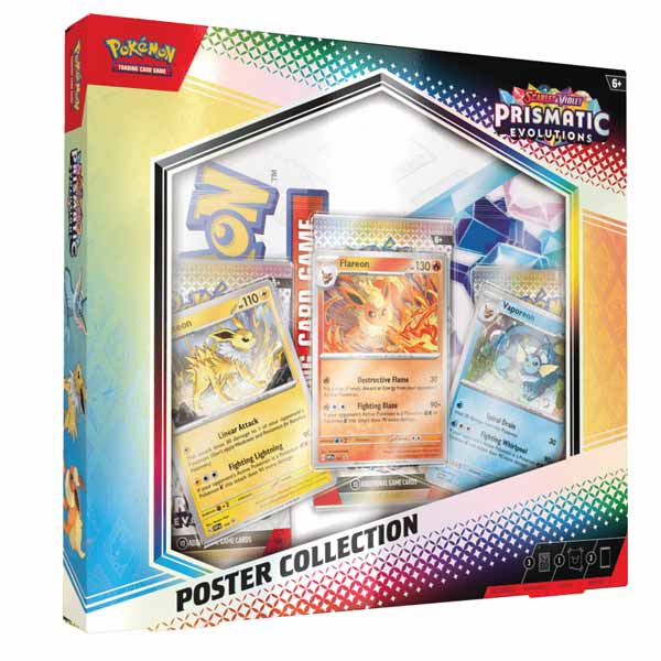 Kártyajáték Pokémon TCG: Scarlet & Violet Prismatic Evolutions Poster Collection (Pokémon)Gyűjthető kártyák > V & V Star & V Max Box