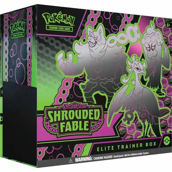 Kártyajáték TCG: Scarlet & Violet Shrouded Fable Elite Trainer Box (Pokémon)Gyűjthető kártyák > Elite Trainers Box