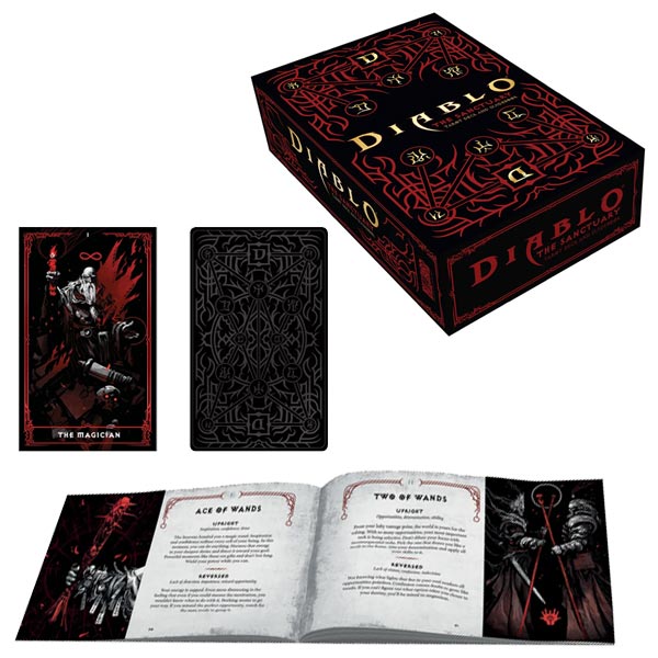 The Sanctuary Tarot Deck a Guidebook (Diablo) kártyákJáték merchandise > Társasjátékok