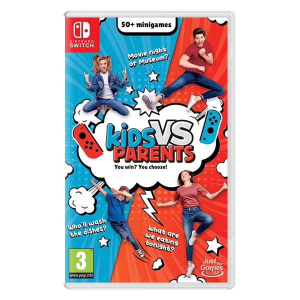 Kids Vs Parents - SwitchNintendo Switch játékok > Switch Bazár