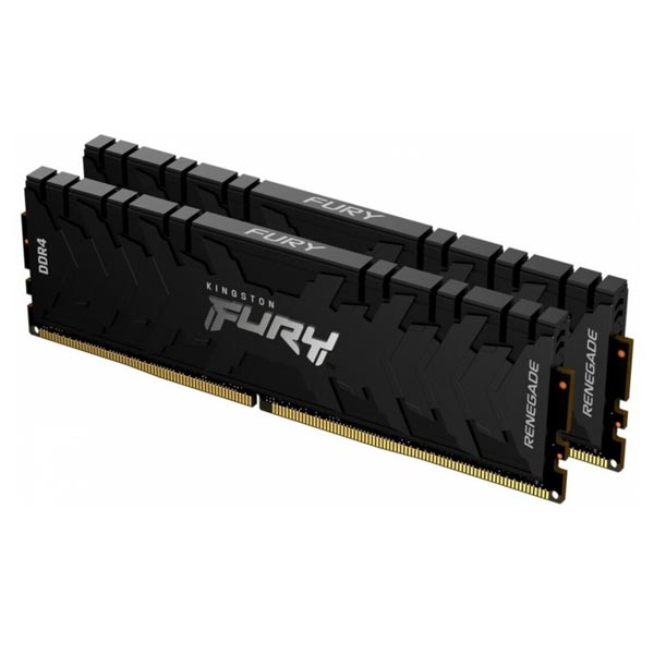 Kingston Fury Renegade 64GB 2666MHz DDR4 CL15 DIMM (Kit of 2) BlackMemória > Asztali géphez