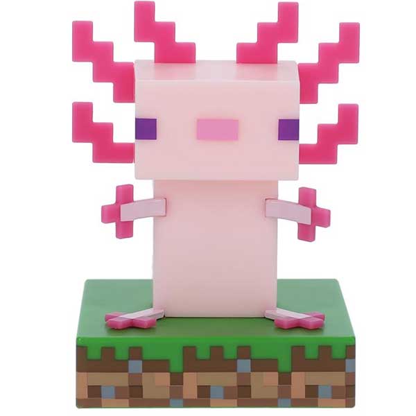 Lámpa Axolotl Icon Light (Minecraft)Háztartás > Lámpák