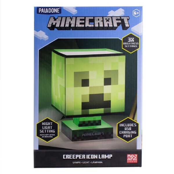 Lámpa Creeper (Minecraft) 26 cmHáztartás > Lámpák