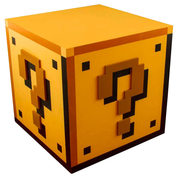 lámpa Question Block (Super Mario Bros)Háztartás > Lámpák