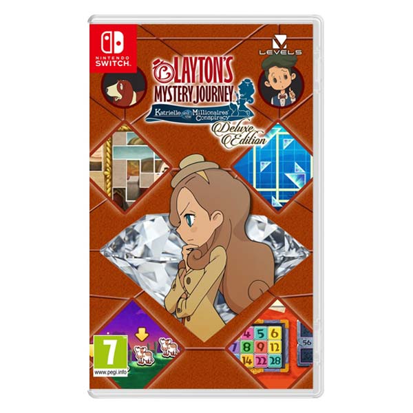 Layton’s Myster Journey: Katrielle and the Millionaires’ Conspiracy (Deluxe Kiadás) - SwitchNintendo Switch játékok > Switch Bazár