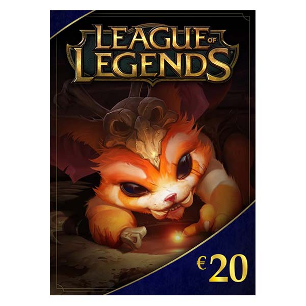 League of Legends elektronická peňaženka 20 € (2800 Riot Points)PC játékok > CD-Kulcsok