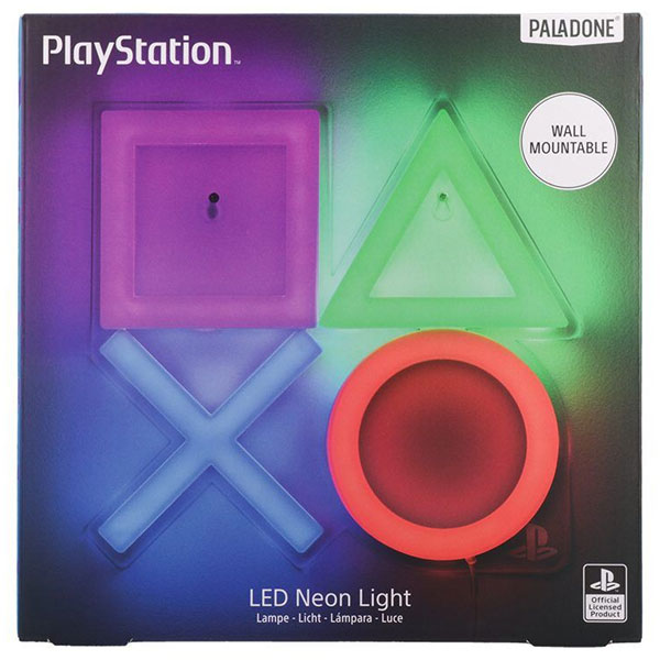 LED Neon PlayStation falilámpaJáték merchandise > Háztartási gépek