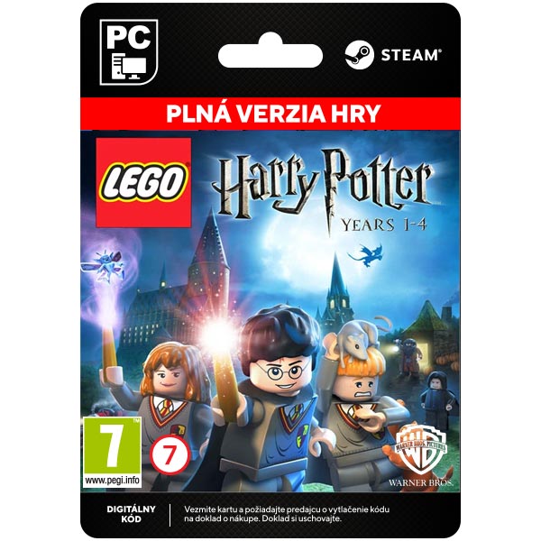 LEGO Harry Potter: Years 1-4 [Steam] - PCCD-Kulcsok > Kaland