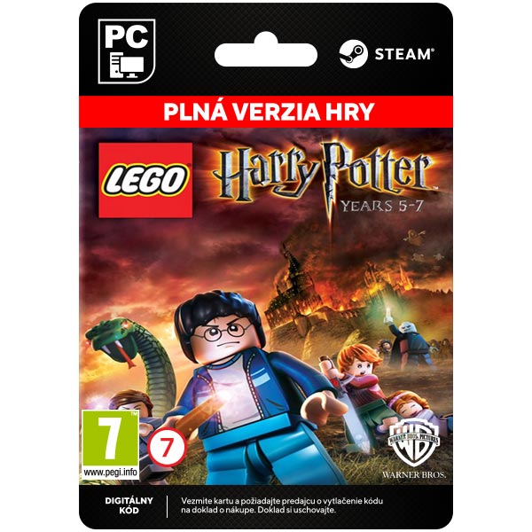 LEGO Harry Potter: Years 5-7 [Steam] - PCCD-Kulcsok > Kaland