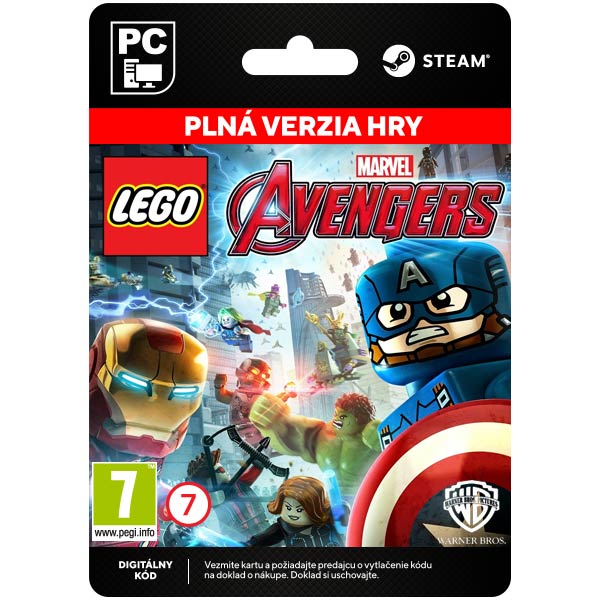 LEGO Marvel Avengers [Steam] - PCCD-Kulcsok > Akciójátékok