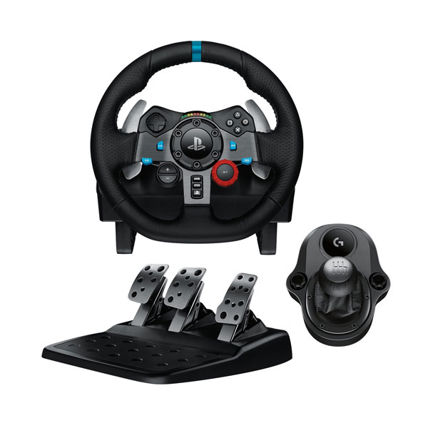 Logitech G29 Driving Force kormány + Logitech Driving Force VáltóPlayStation 4 kiegészítők > Vezérlők