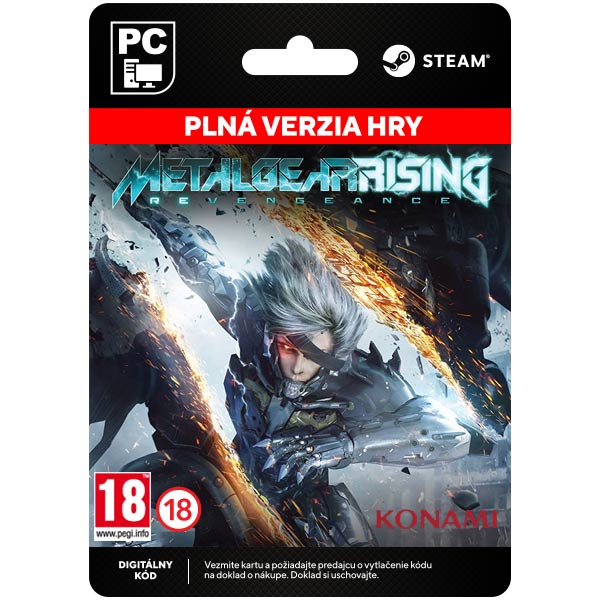 Metal Gear Rising: Revengeance [Steam] - PCCD-Kulcsok > Akciójátékok