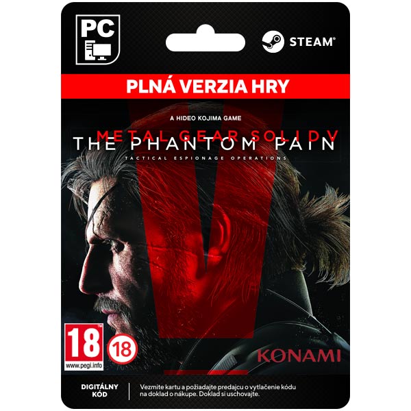 Metal Gear Solid 5: The Phantom Pain [Steam] - PCCD-Kulcsok > Akciójátékok