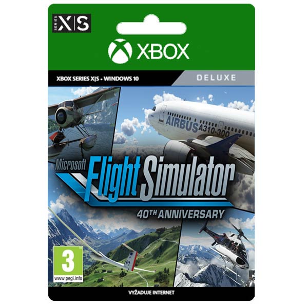 Microsoft Flight Simulator 40th Anniversary (Deluxe Kiadás) - XBOX X|S digitalCD-Kulcsok > Verseny játékok