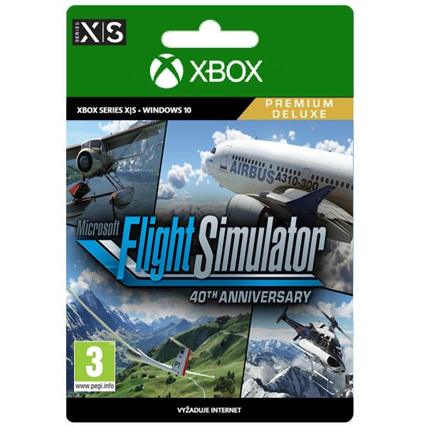 Microsoft Flight Simulator 40th Anniversary (Premium Deluxe Kiadás) - XBOX X|S digitalCD-Kulcsok > Verseny játékok